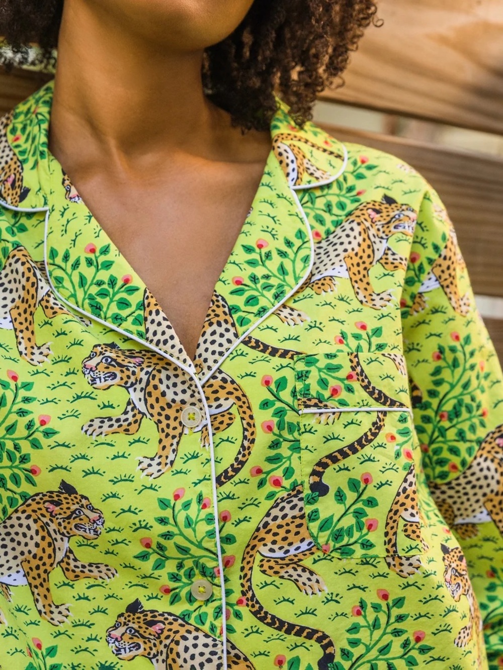 Printfresh • Green Apple Bagheera Pajama Set